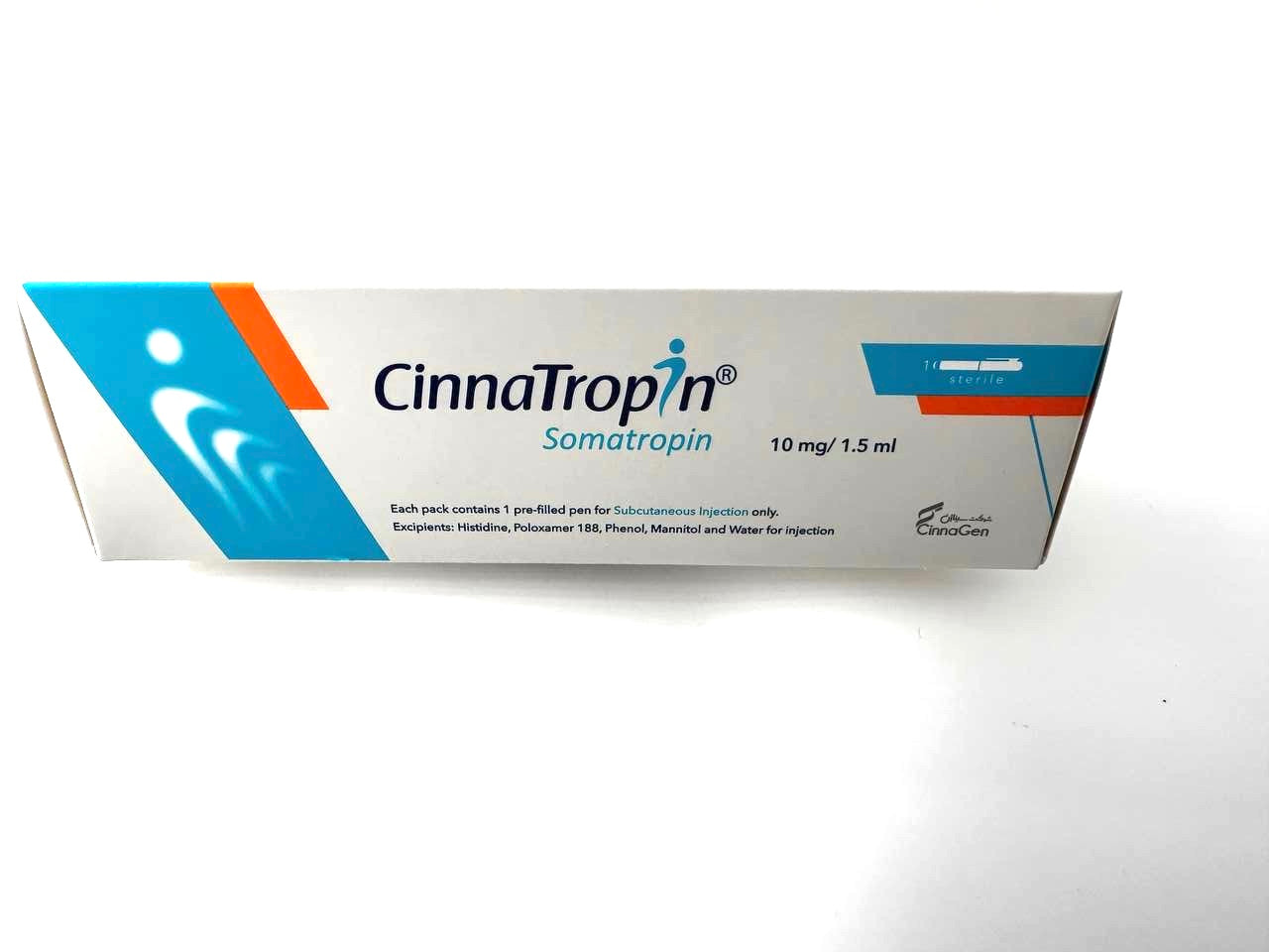 CINNATROPIN IRANSK Somatropin Pharma Grade (10mg/1.5ml)