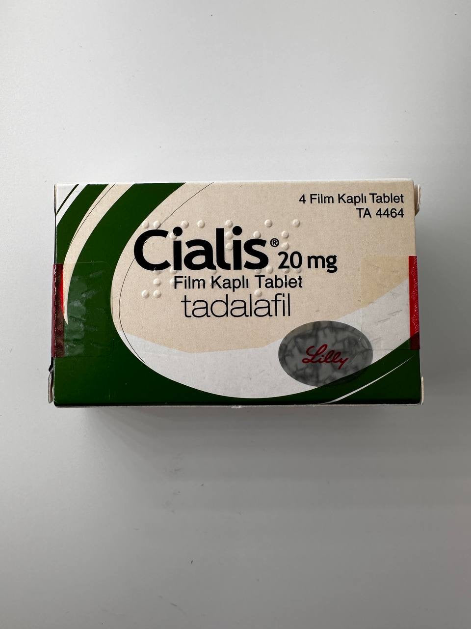 CIALIS Tadalafil Pharma Grade (20mg/4Tabs)