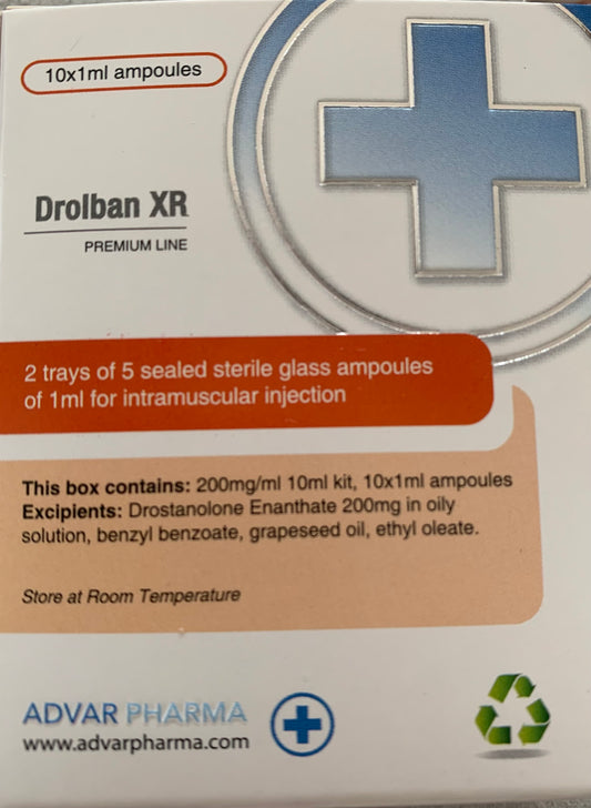 DROLBAN XR MASTERON ENANTHATE 10x1ml 200mg