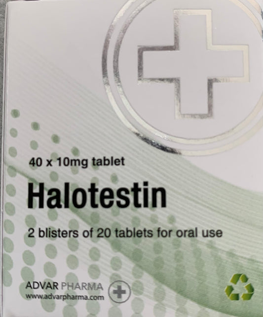 HALOTESTIN 40x 10mg TABS