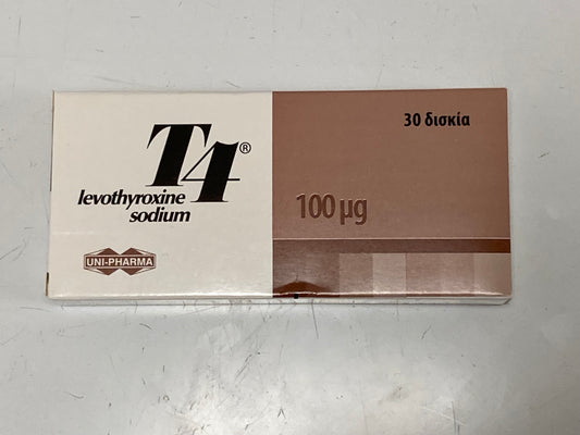 T4- Thyroxin 30x 100mcg