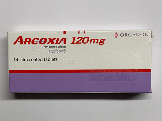 Arcoxia 120mg x 14 Tabs ( Pharma grade)